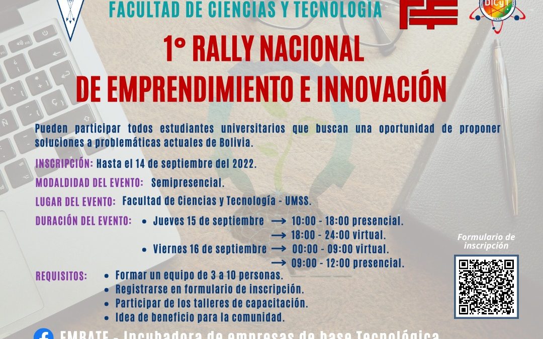 1° Rally nacional de emprendimiento e innovación