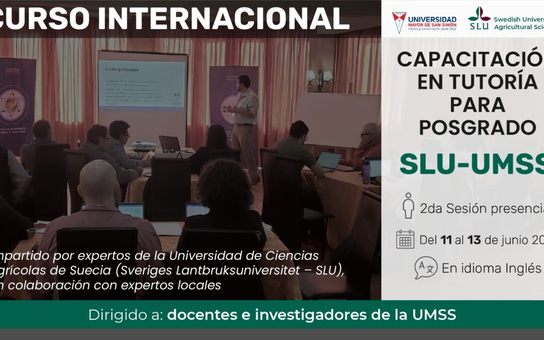 Curso internacional de capacitación en tutoría para posgrado